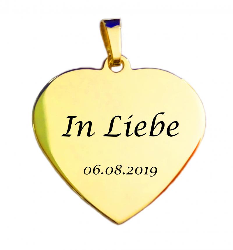 Schrift auf der Rückseite