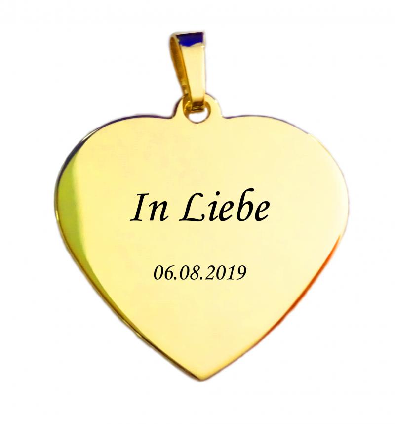 Schrift auf der Rückseite