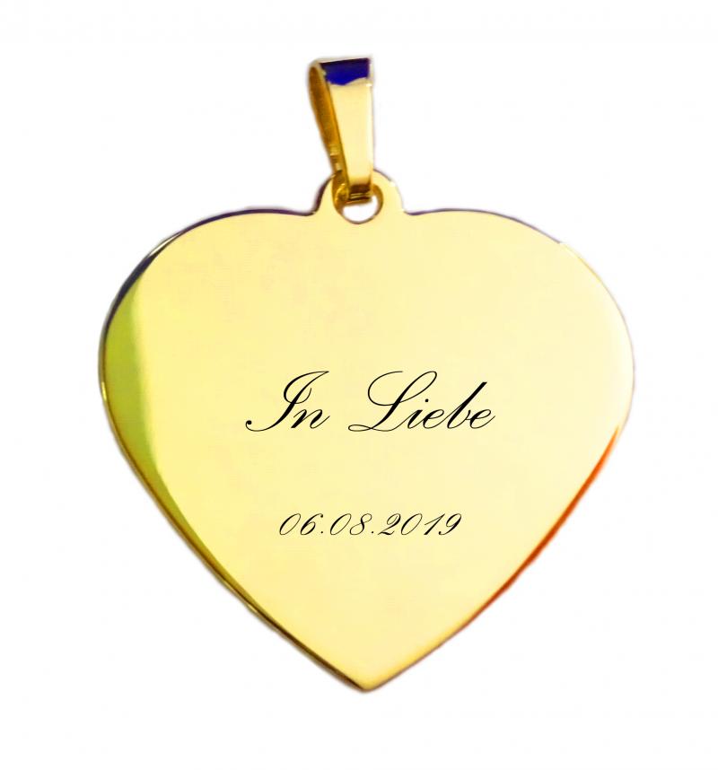 Schrift auf der Rückseite