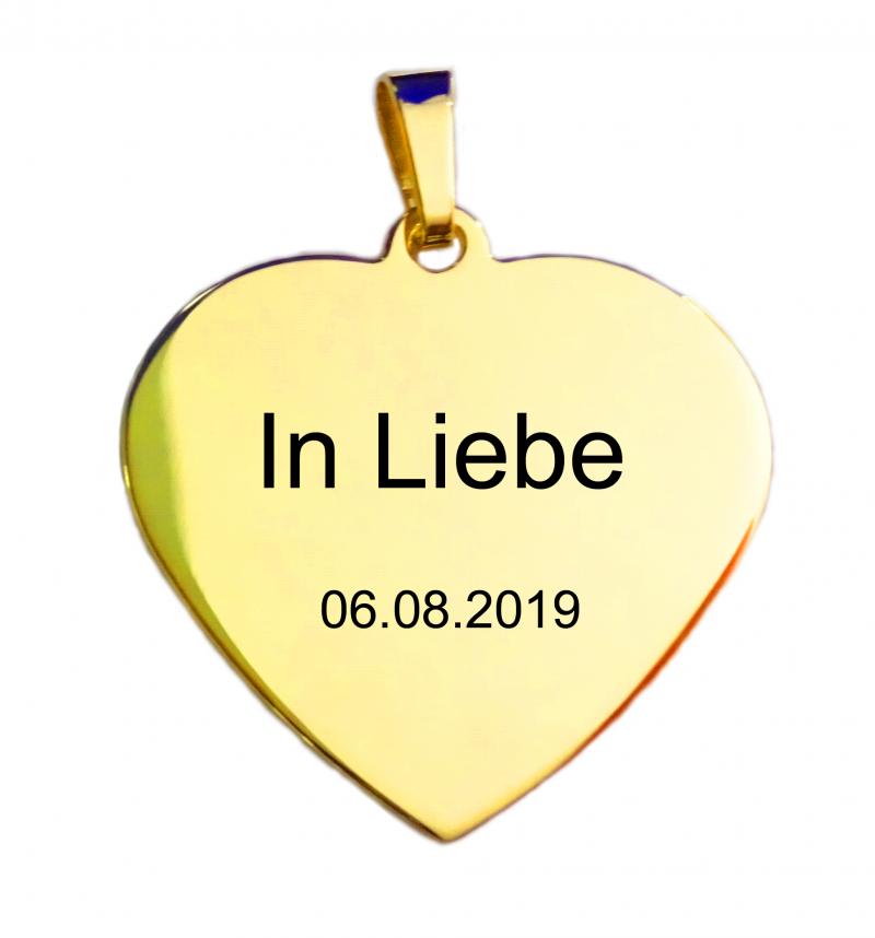 Schrift auf der Rückseite