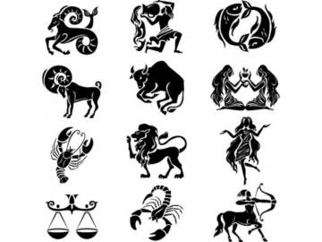 Sternzeichen auf der Rückseite